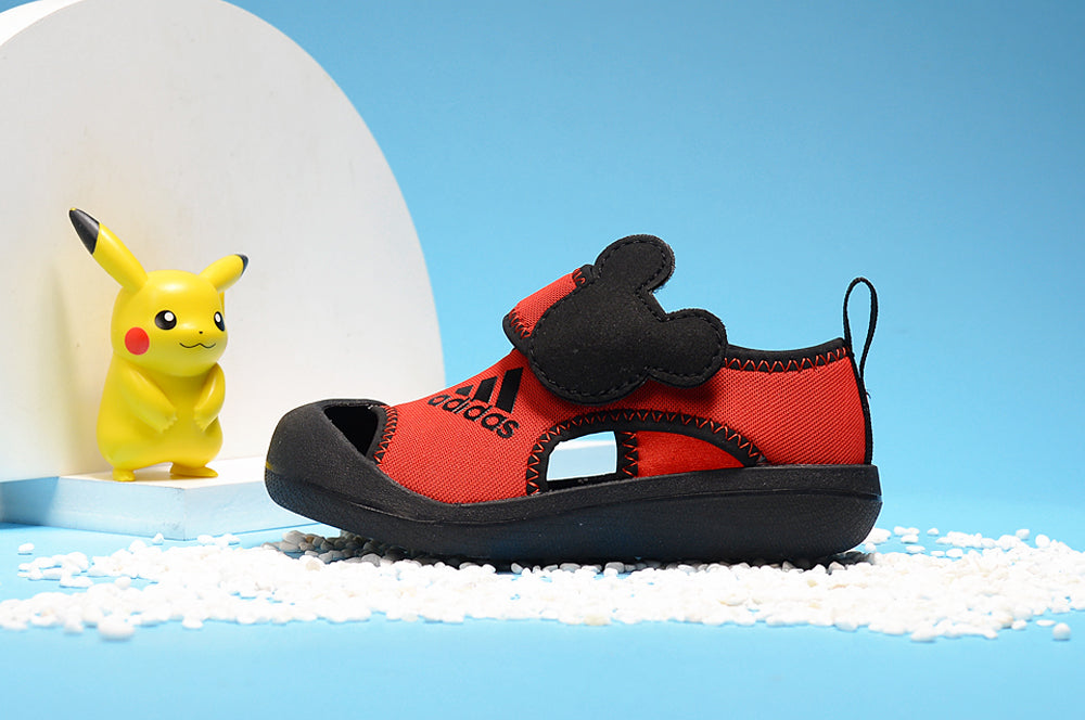 Adidas Baotou Sandals Generation" black, orange"