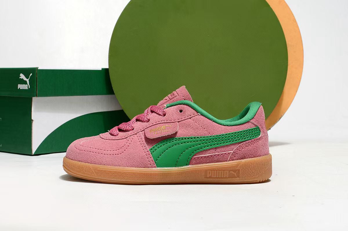 Puma Dexter joint casual children's sneakers "dark pink"