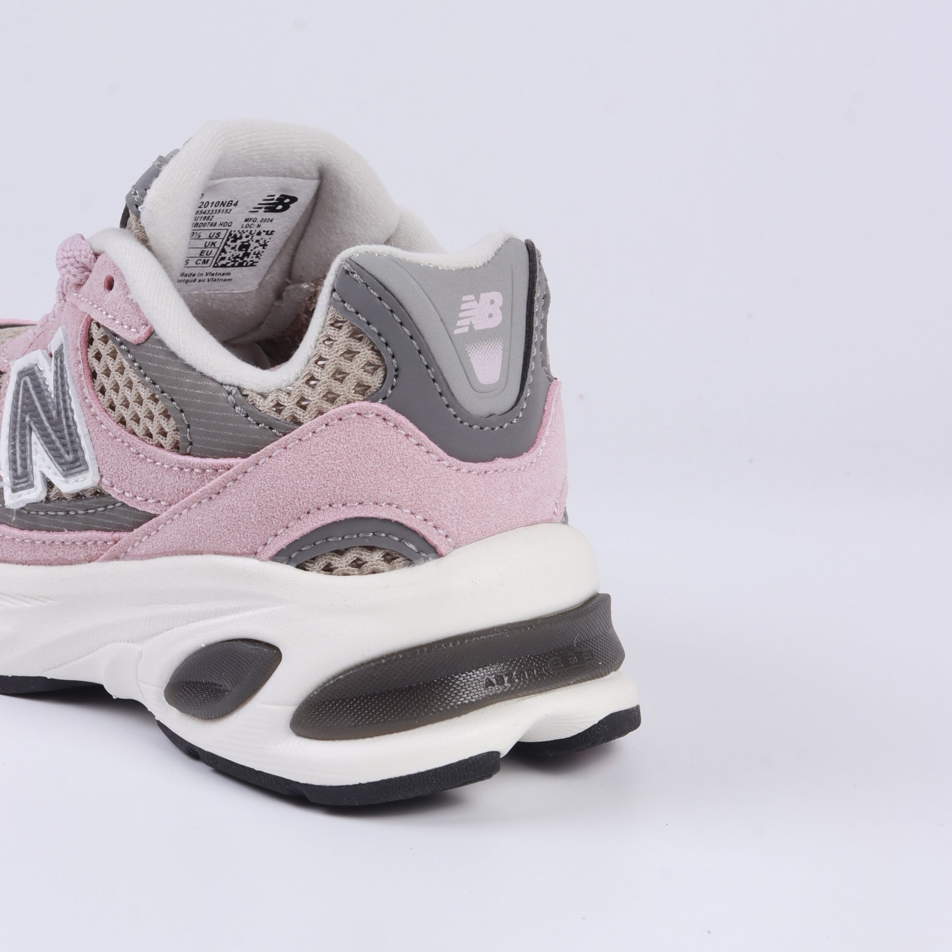 N 2010 children's shoes "light dusty pink, beige, with dark grey"