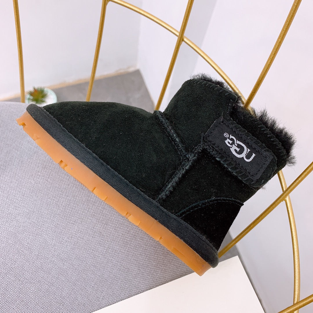UGG Velcro Baby Shoes" black"