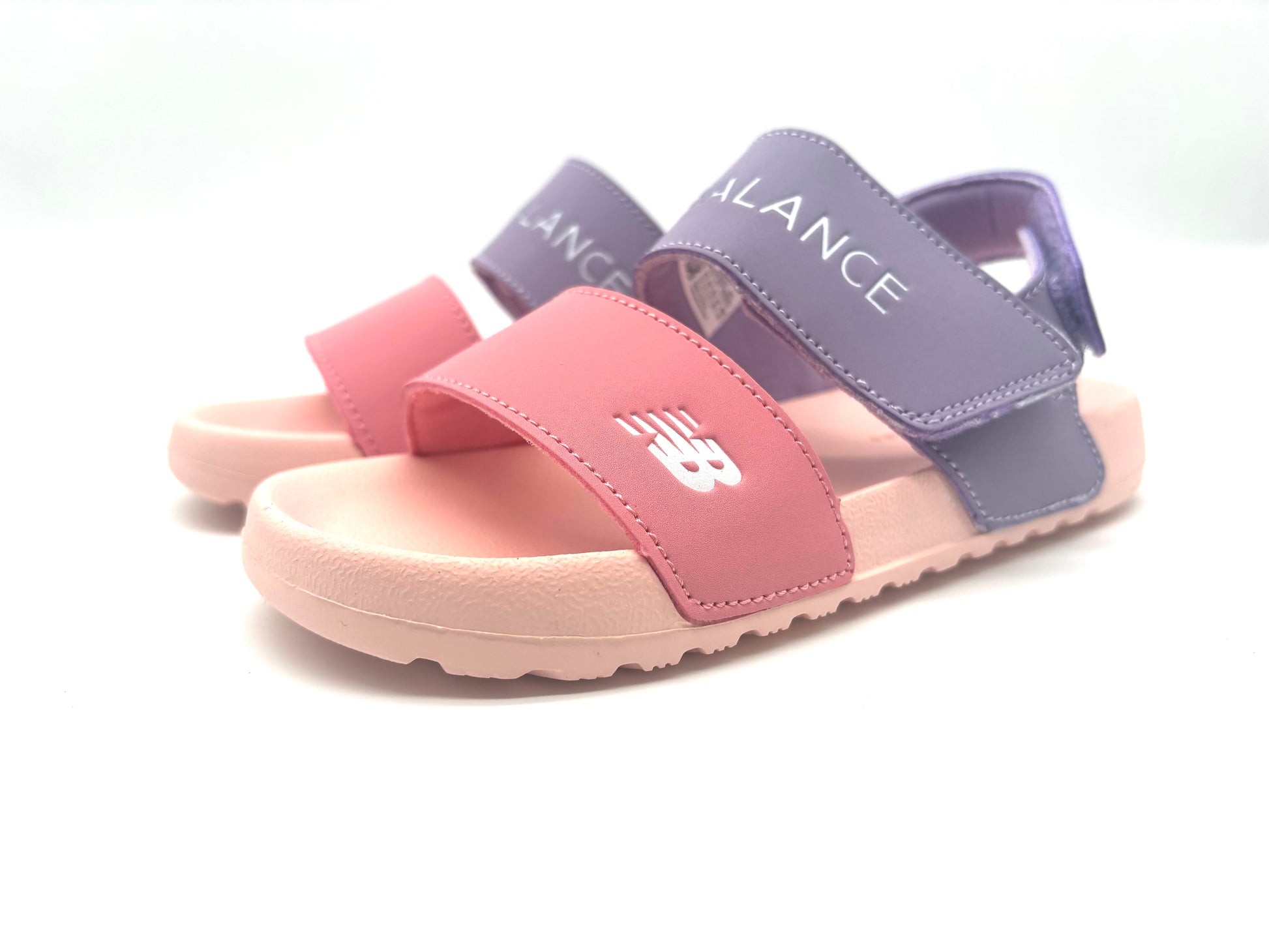 NB open toe sandals " purple, pink"