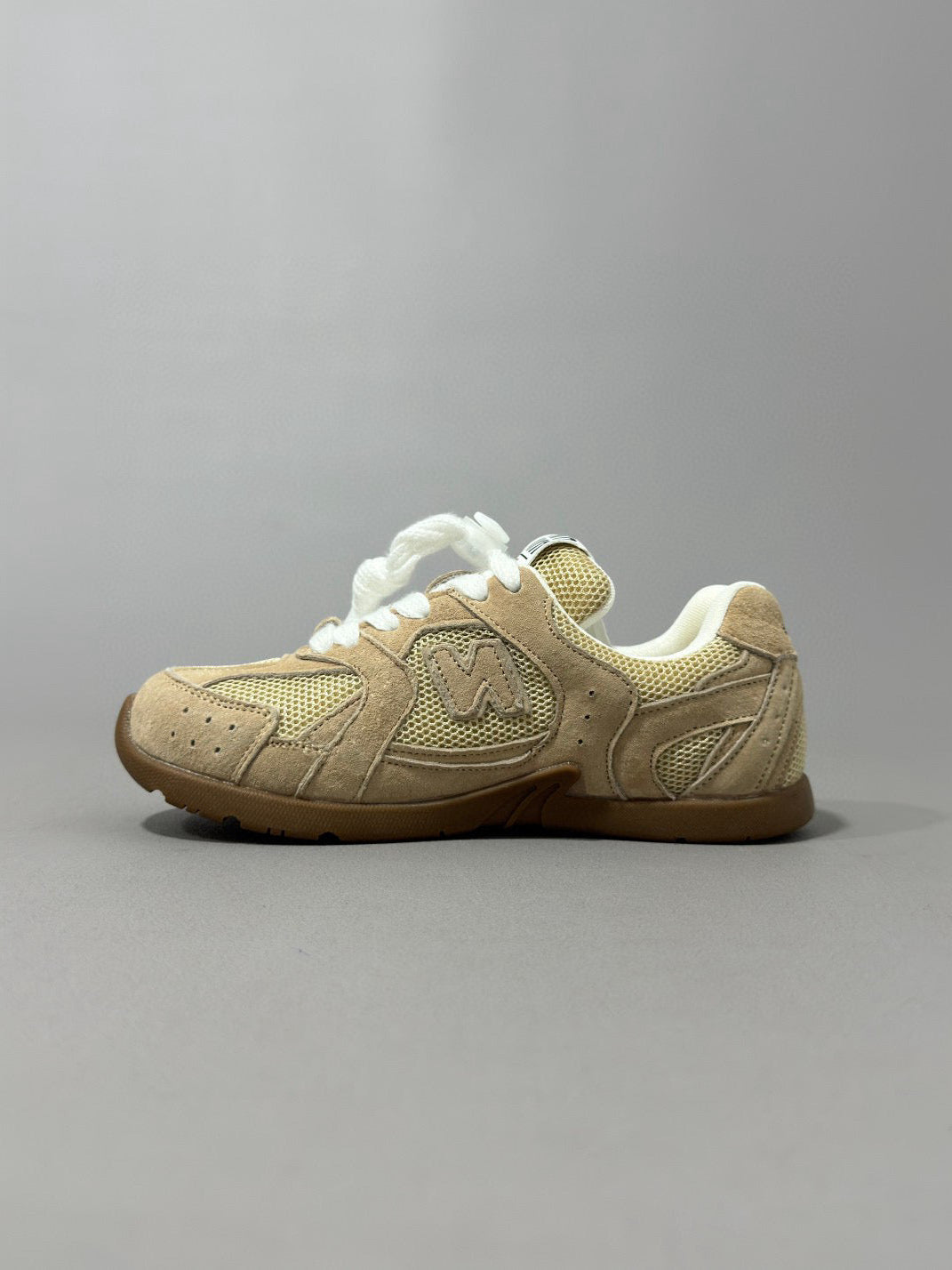 NB530 Miu miu lace-up" light brown"