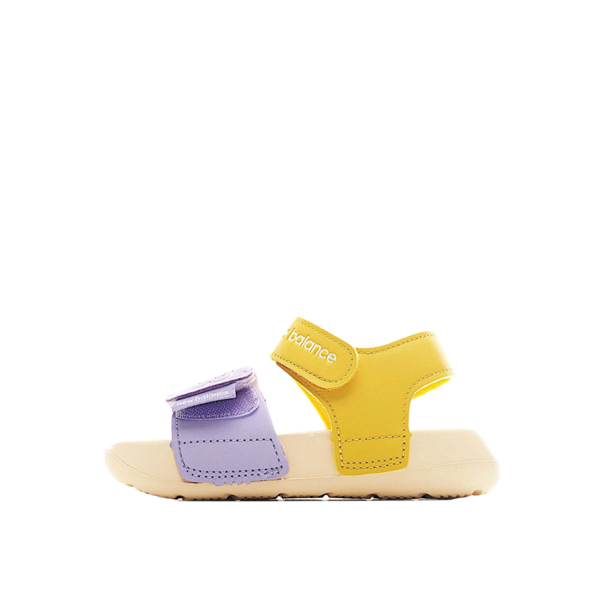 Velcro children's shoes" " yellow and light purple"