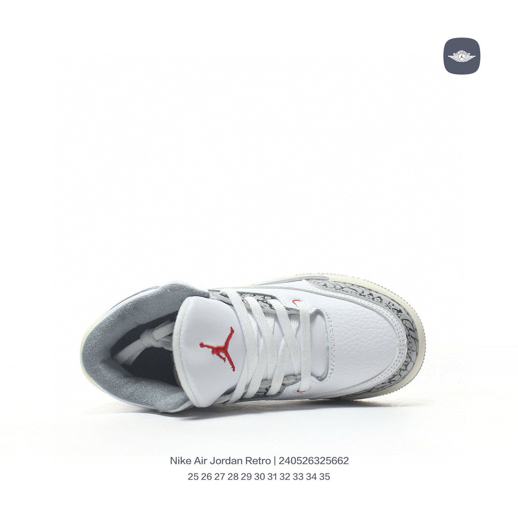 Joe 3" white, cream"