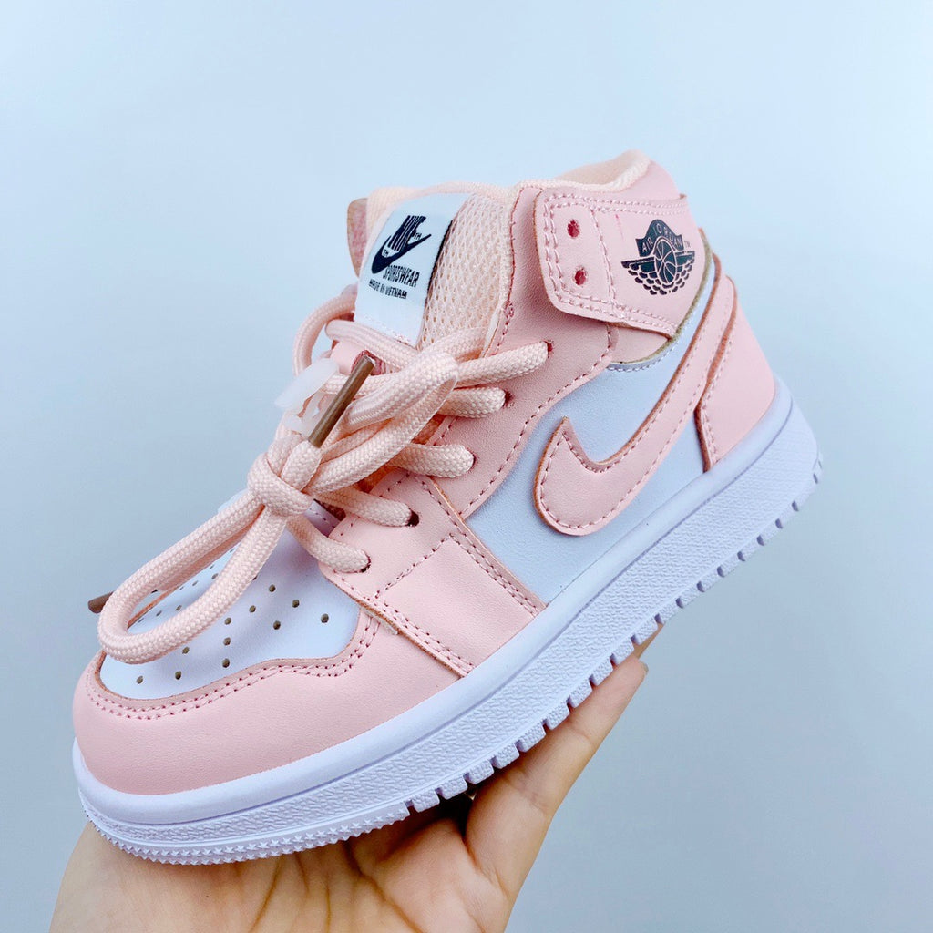 Joe 1 low-top hook series children's shoes" baby pink"