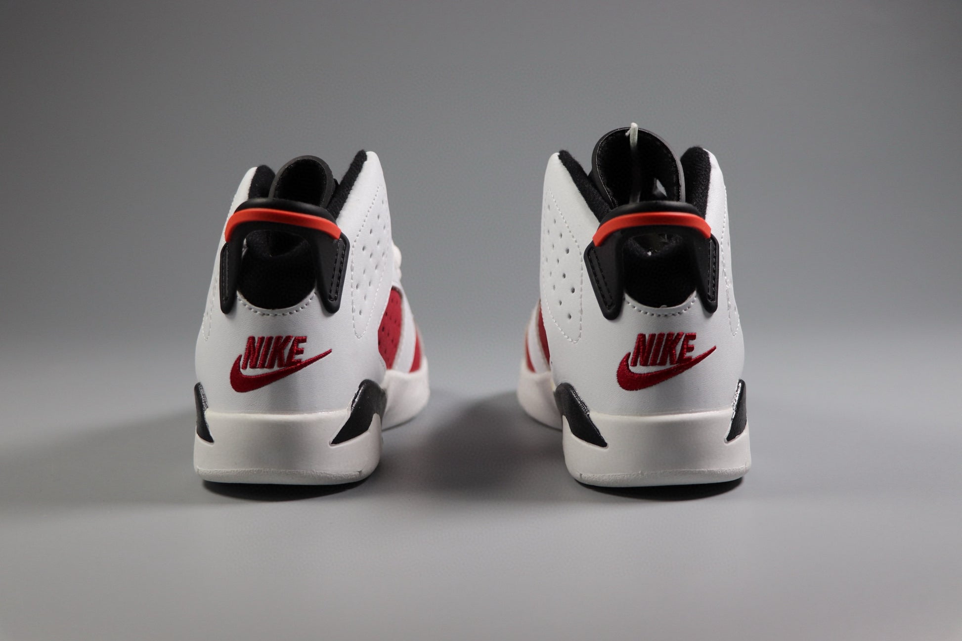 Joe 6 children's basketball shoes " white, & red"