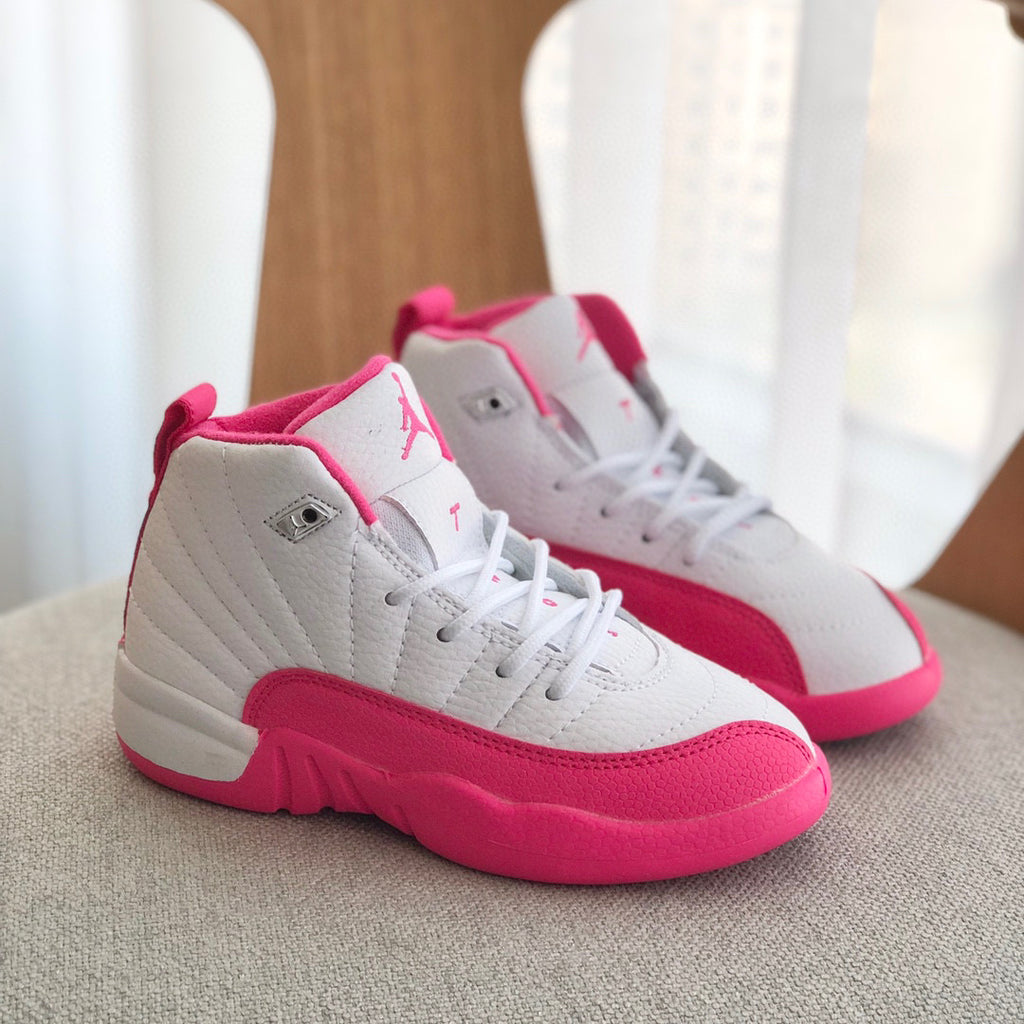 Joe 12 high quality children's shoe" white, pink"