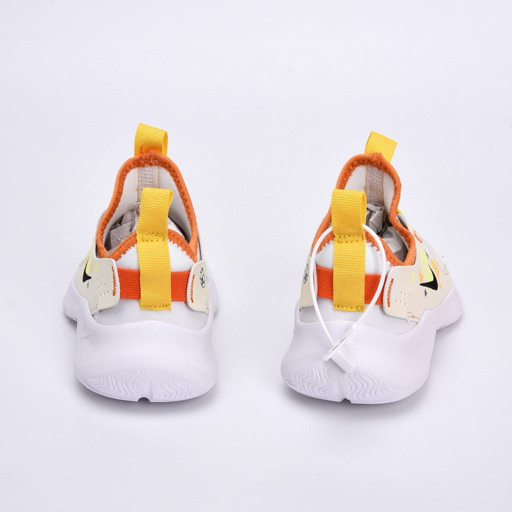 Nike slip-on running shoes" off white, Yellow ,& orange"