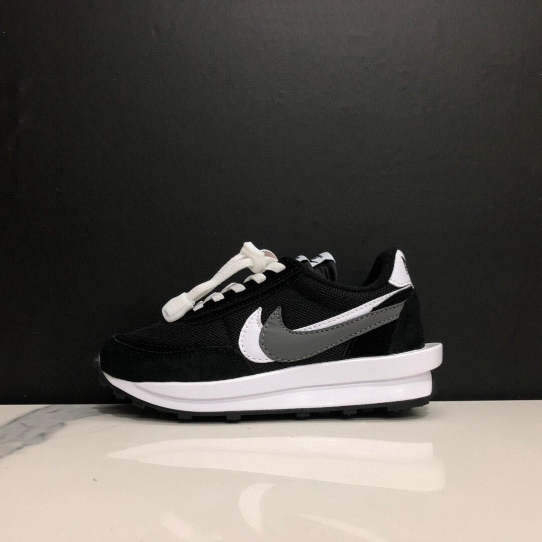 Nike Waffle Casual Jogging Shoes Deconstructed Double Hook