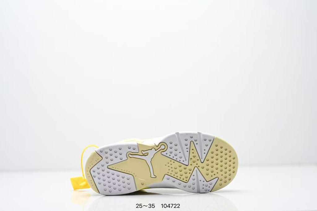 Joe 6 split leather children's shoes "yellow"