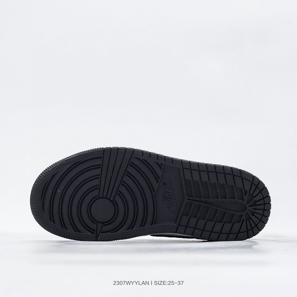 Joe 1 low-top hook series children's shoes" black, white"