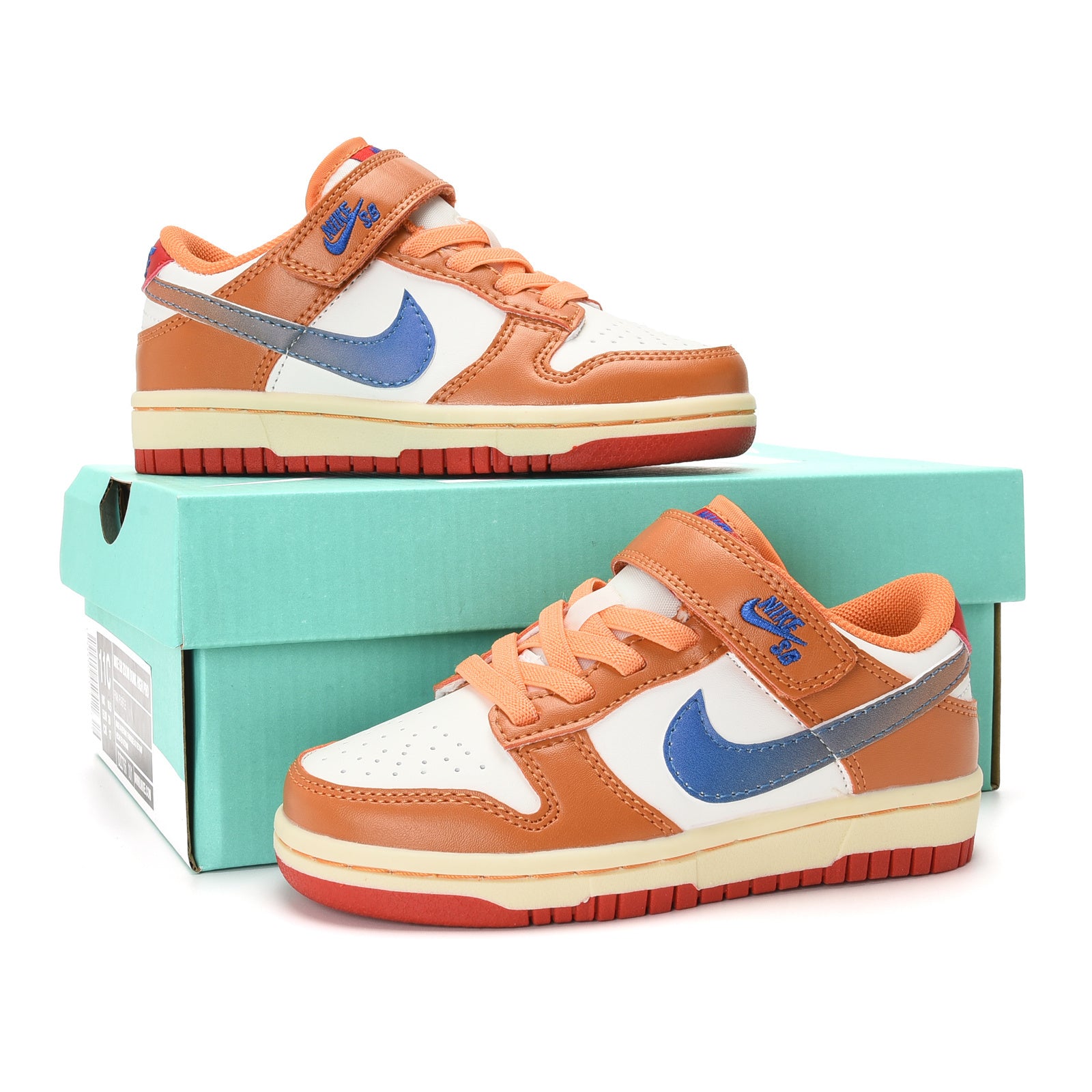 SB Velcro children's shoes" Orange"