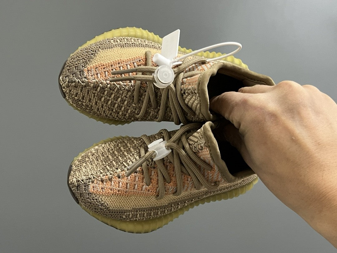 Coconut 350V2 really explosive children's shoes" light brown, yellowish-tan"