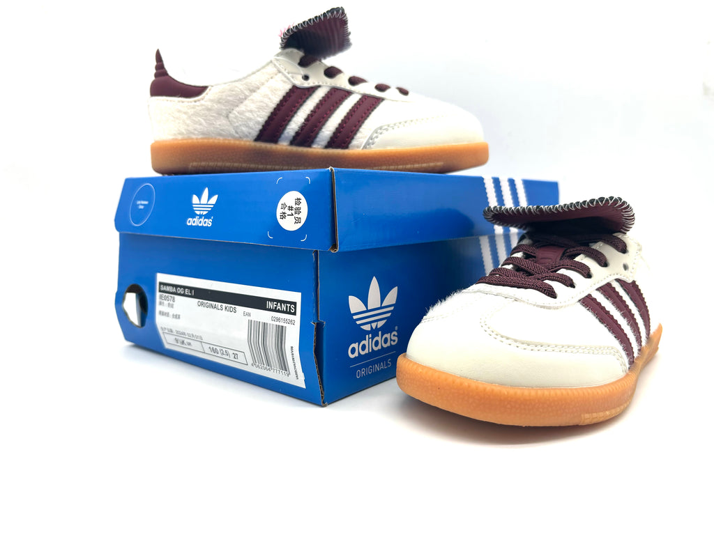 Adidas Dexter retro children's shoes" white, brown"