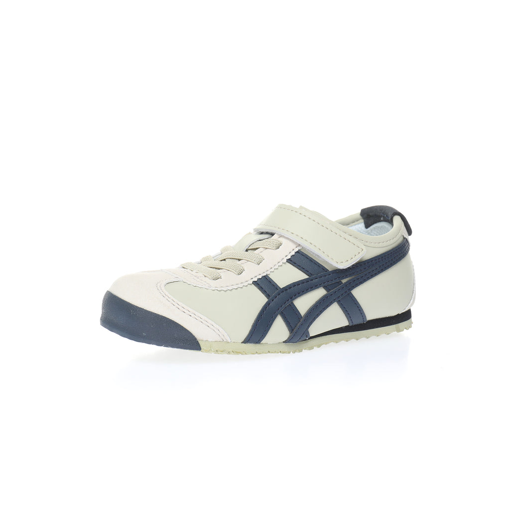 Asics Tiger" cream, Navy blue"