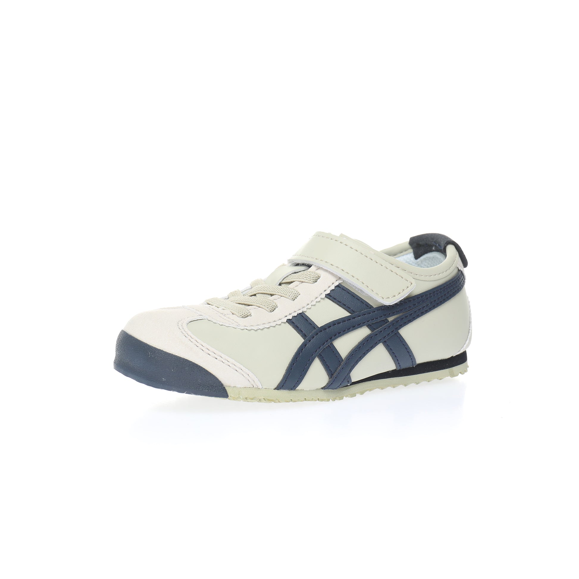 Asics Tiger" cream, Navy blue"