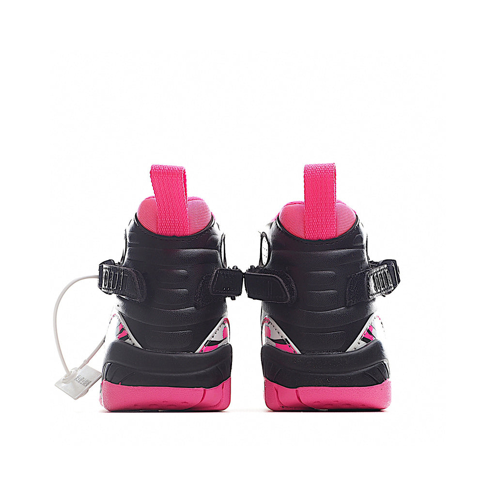 Joe 8 children's shoes sports shoes AJ-8 basketball shoes" black, Pink"