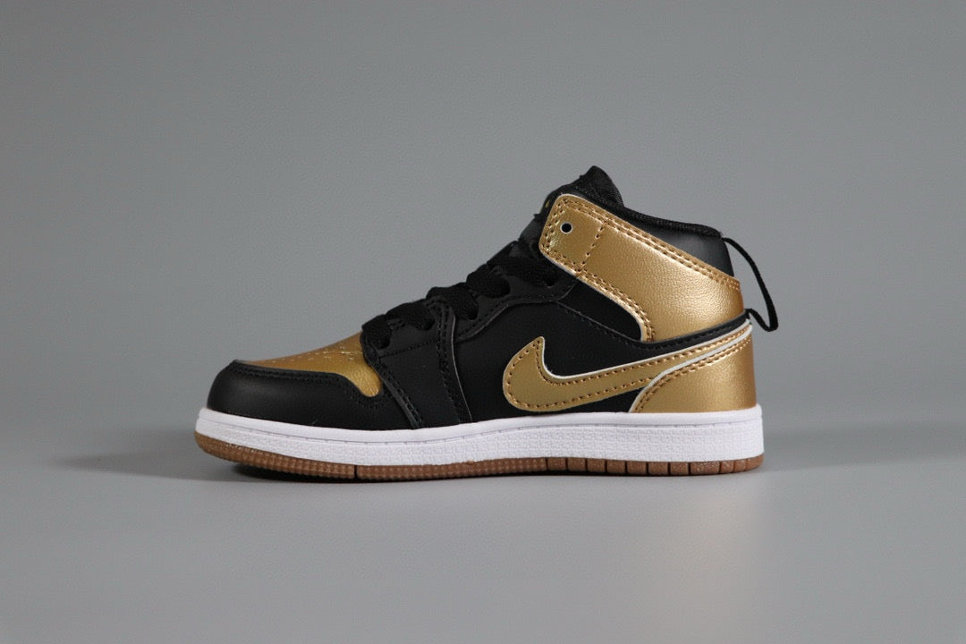 Joe 1 children's shoes" black, gold"