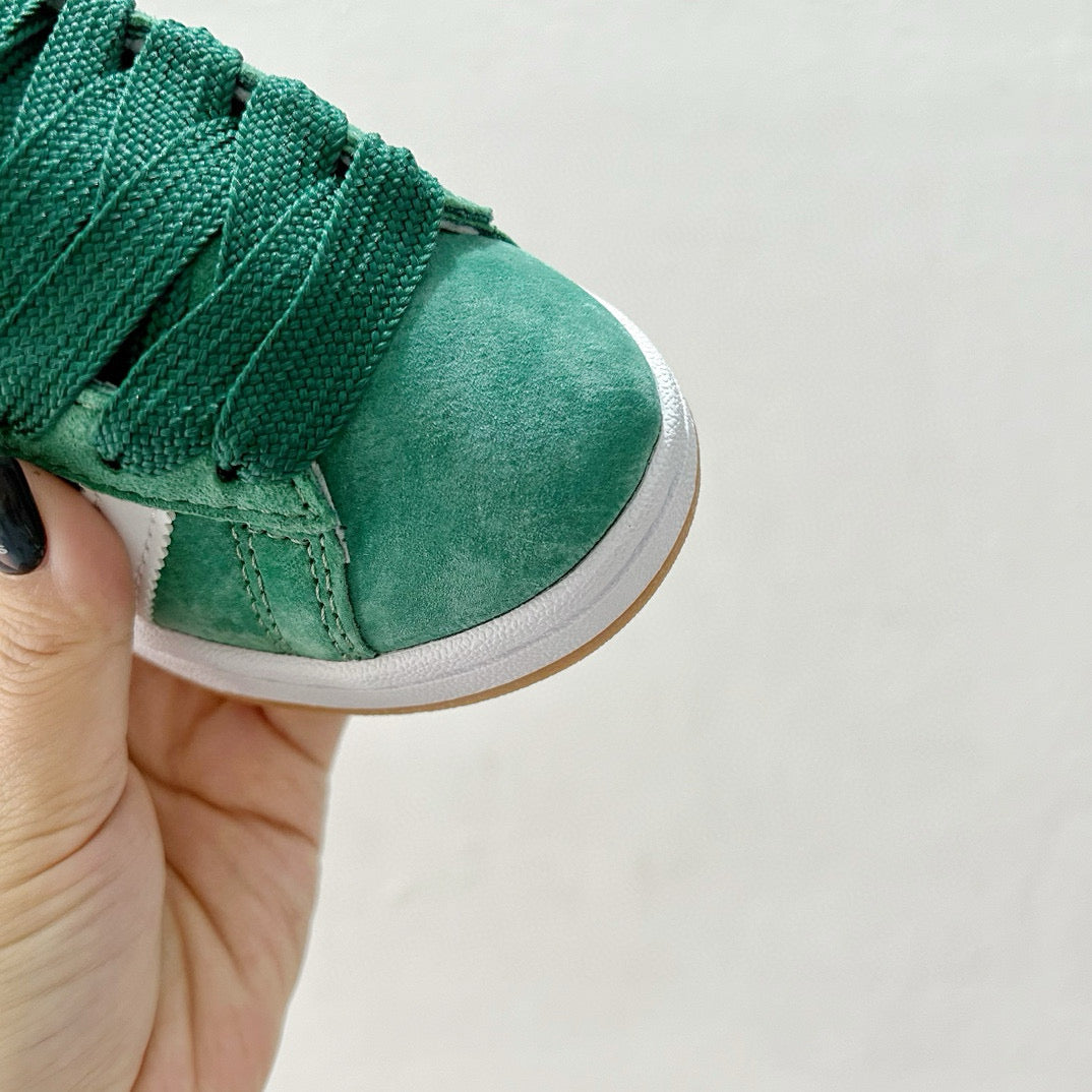 Adidas bread Dexter lace-up pig leather sneakers" green"