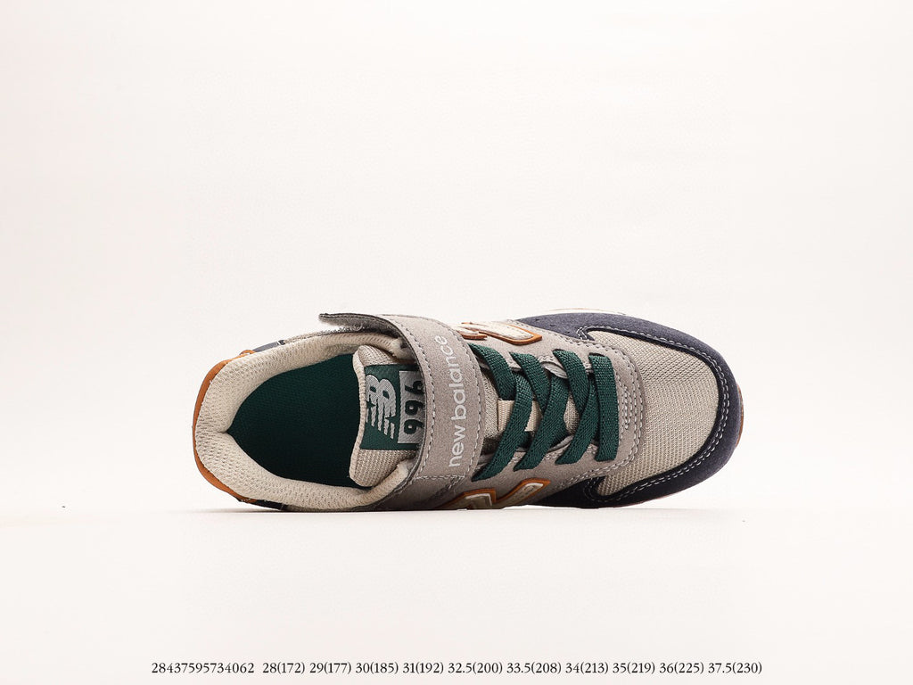 NB996 children's shoes" black, gray, olive green"