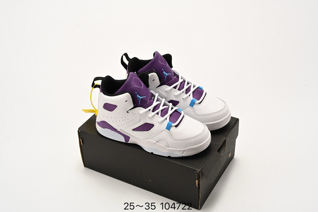 Jordan Fltclb91 series basketball shoes" white, navy"