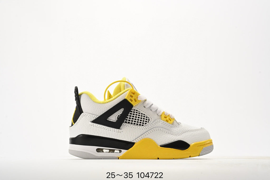 Joe 4 air cushion high quality children's shoes " white, yellow"