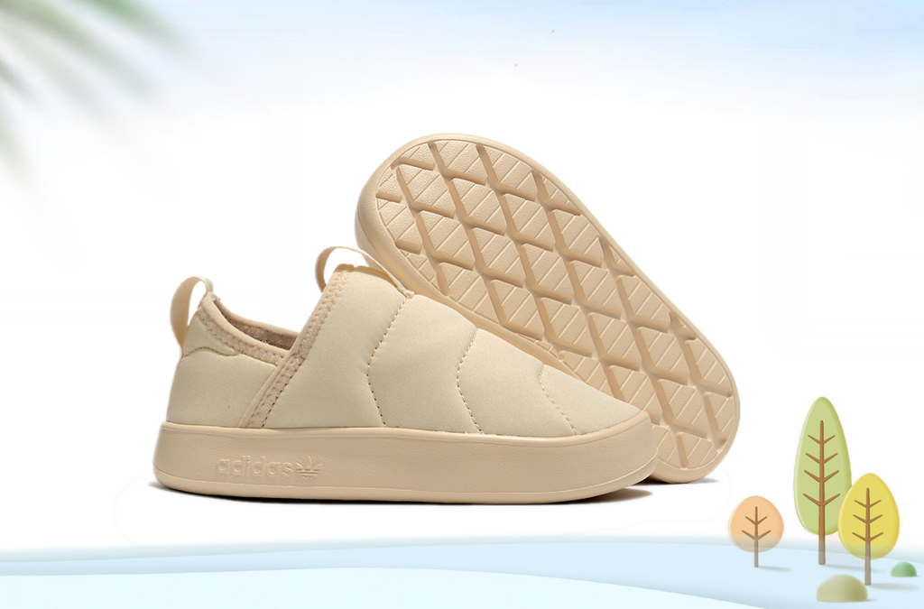 Adidas 360C velvet children's shoes " beige"