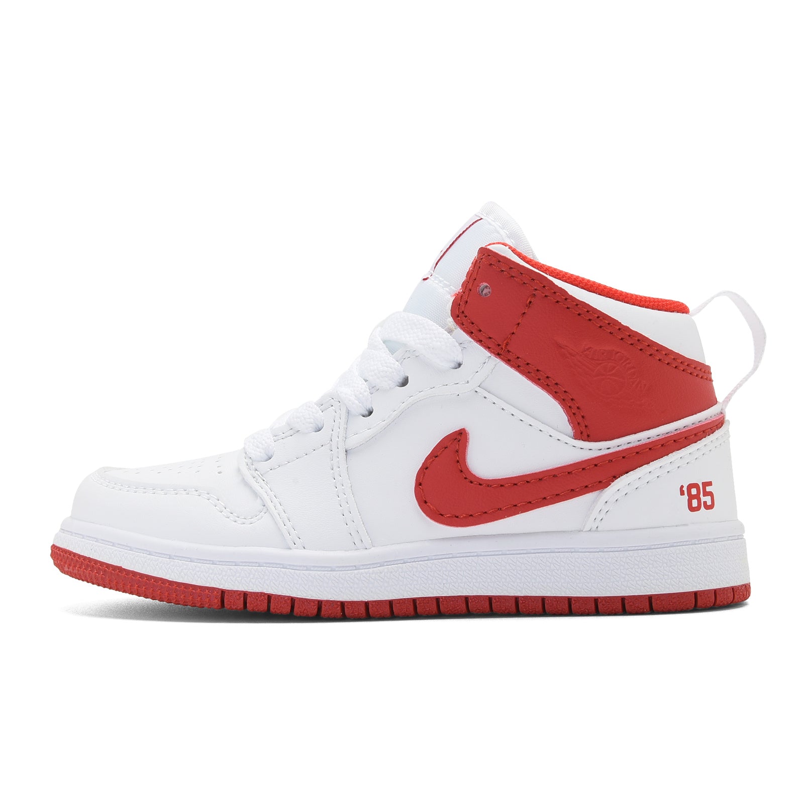 AJ-127" white, red"