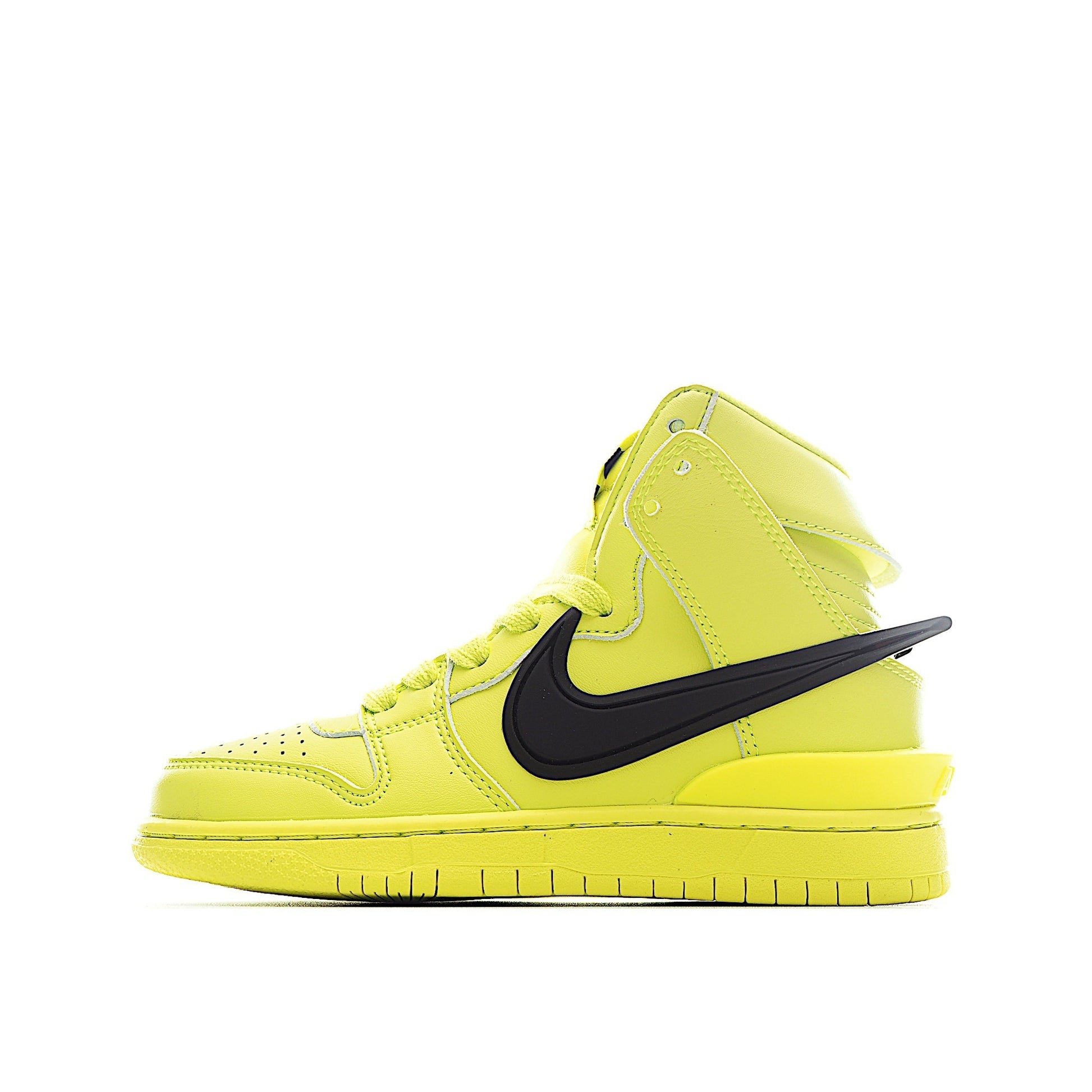 Nike Dunk High Top Swoosh " Yellow"