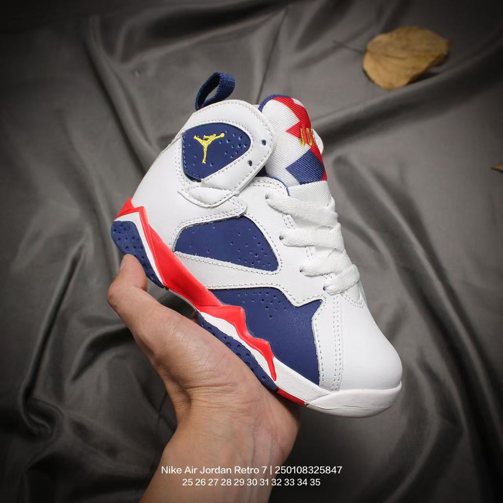 Joe 7 children's shoes" white, blue"
