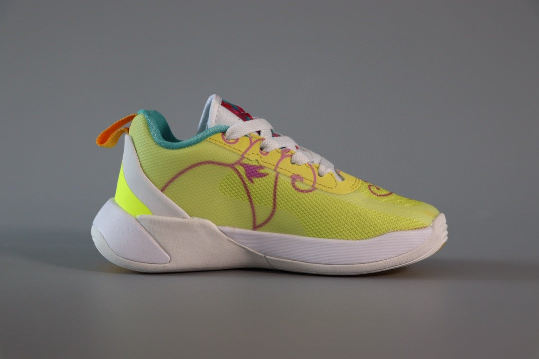 Jordan Doncic children's sports shoes" yellow"