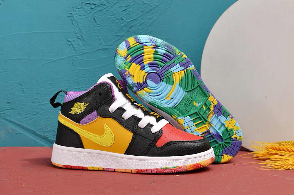 Jordan AJ1 children's shoes" seceral colors"