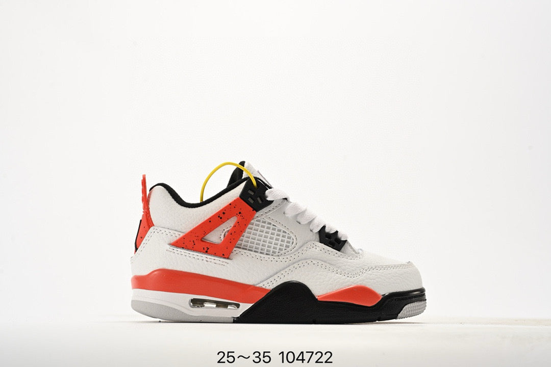 Joe 4 air cushion high quality children's shoes " white, orange"
