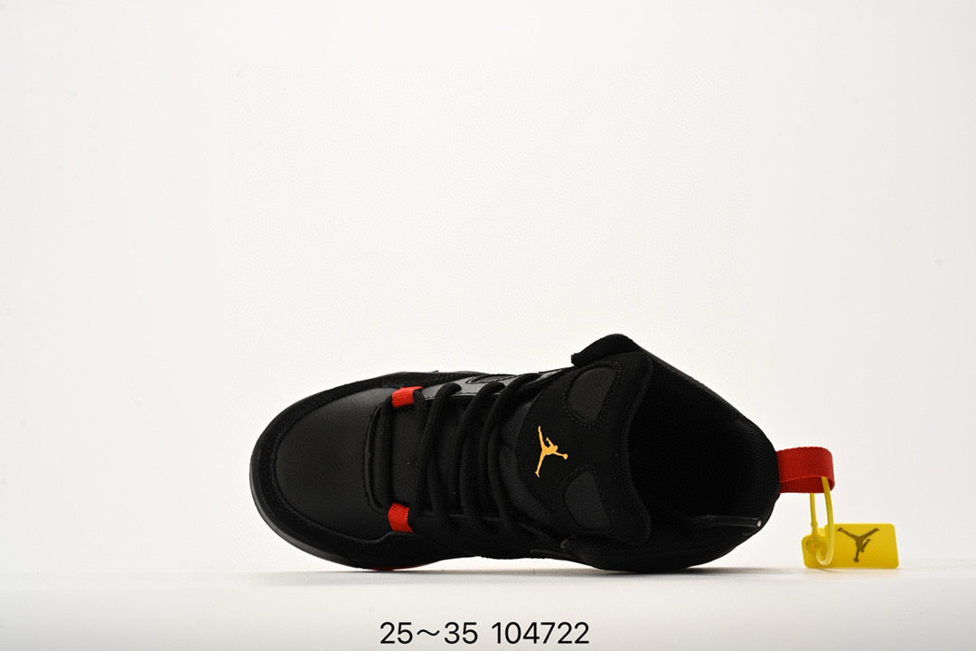 Jordan Fltclb91 series basketball shoes" black, red"