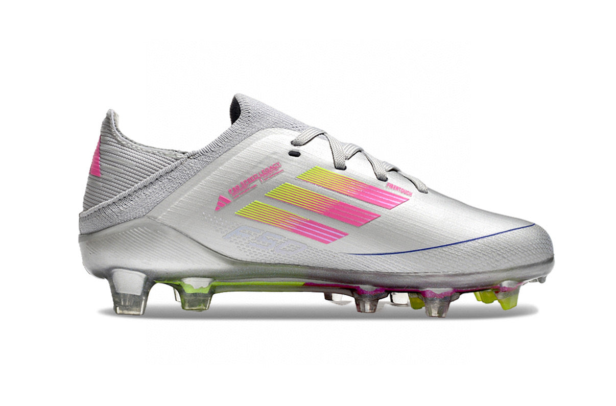 Adidas F50 knitted waterproof football shoes" Gray"