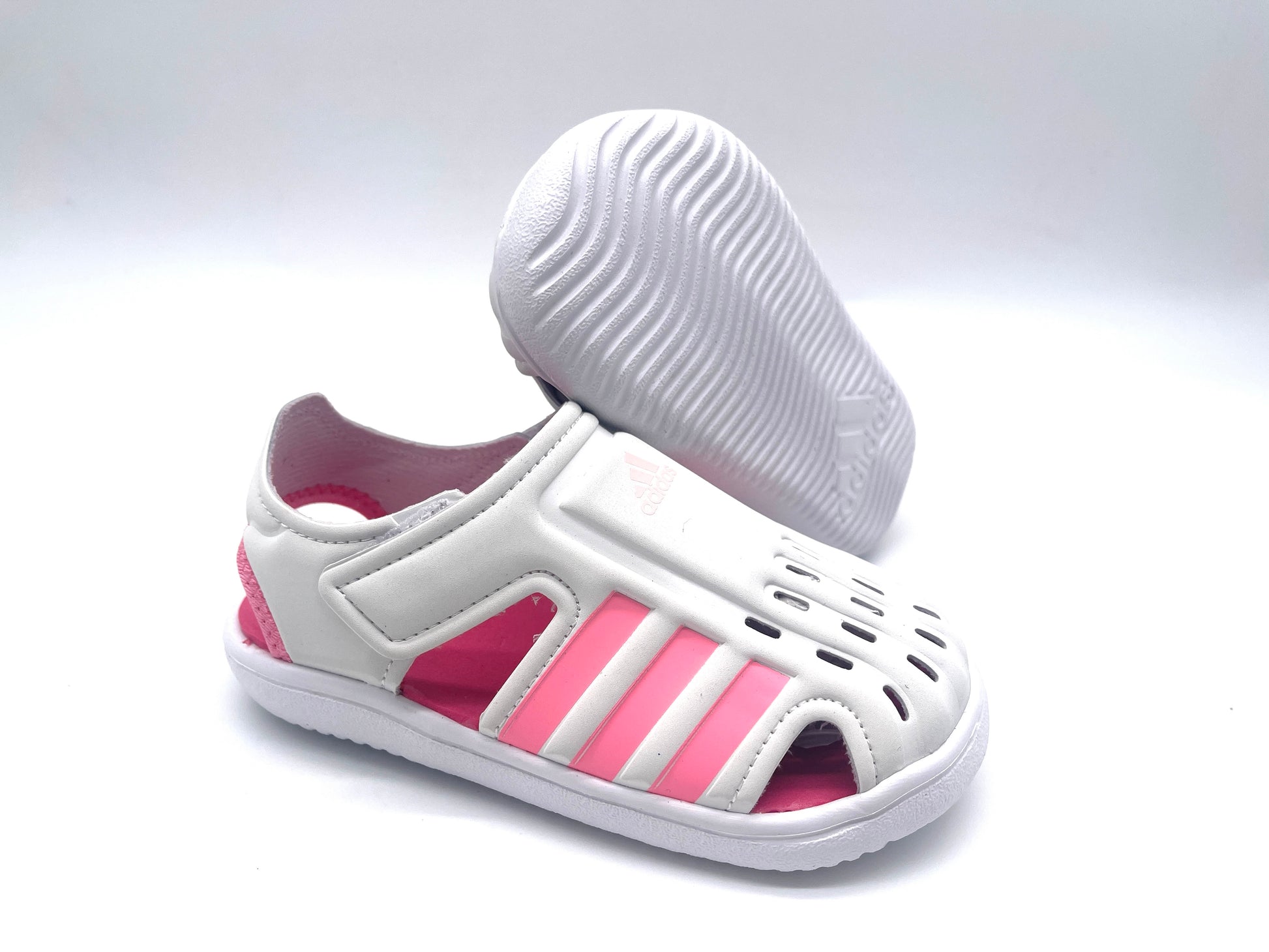 Adidas Seahorse III hole shoes" white, pink"