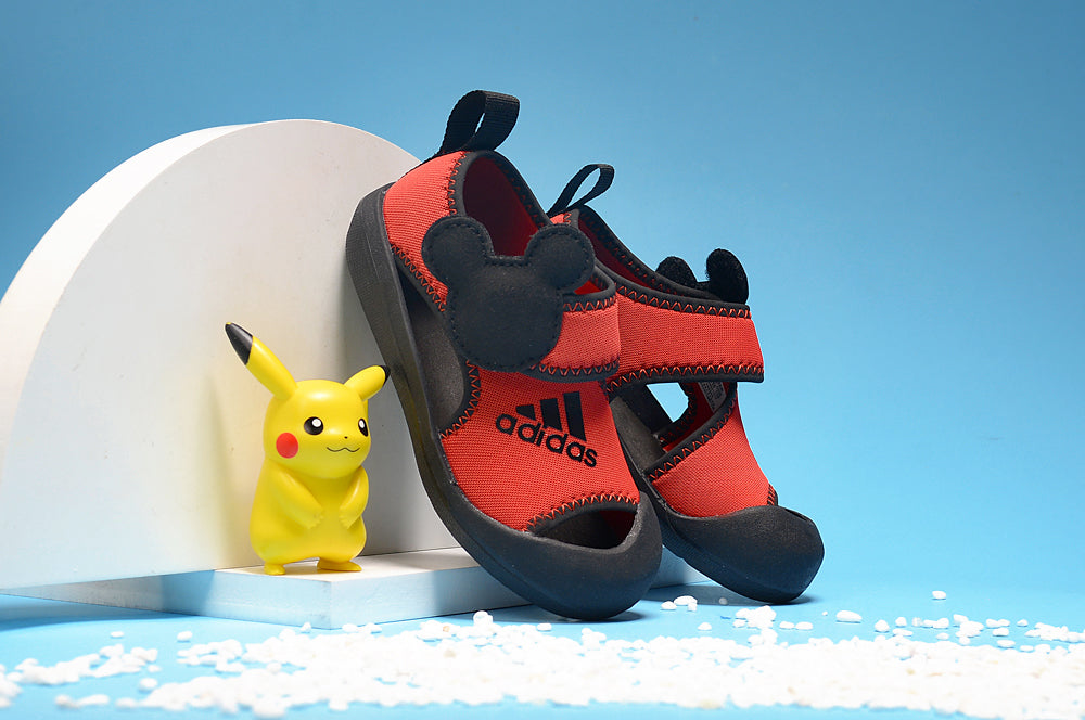 Adidas Baotou Sandals Generation" black, orange"