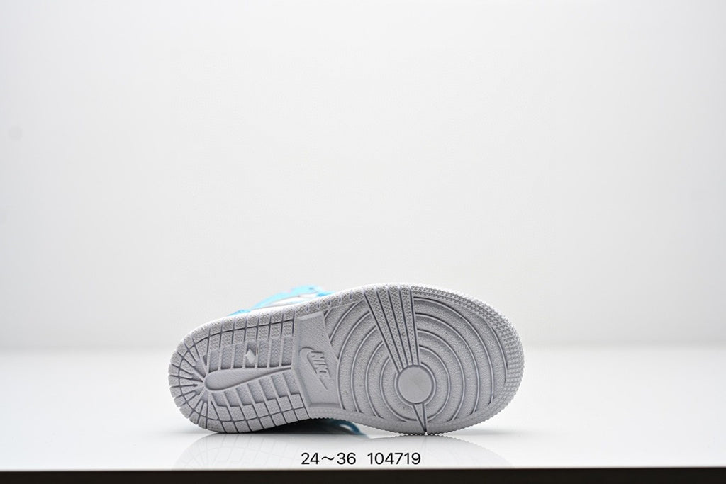Children's shoes Air Jordan 1/ Basketball" white, blue"