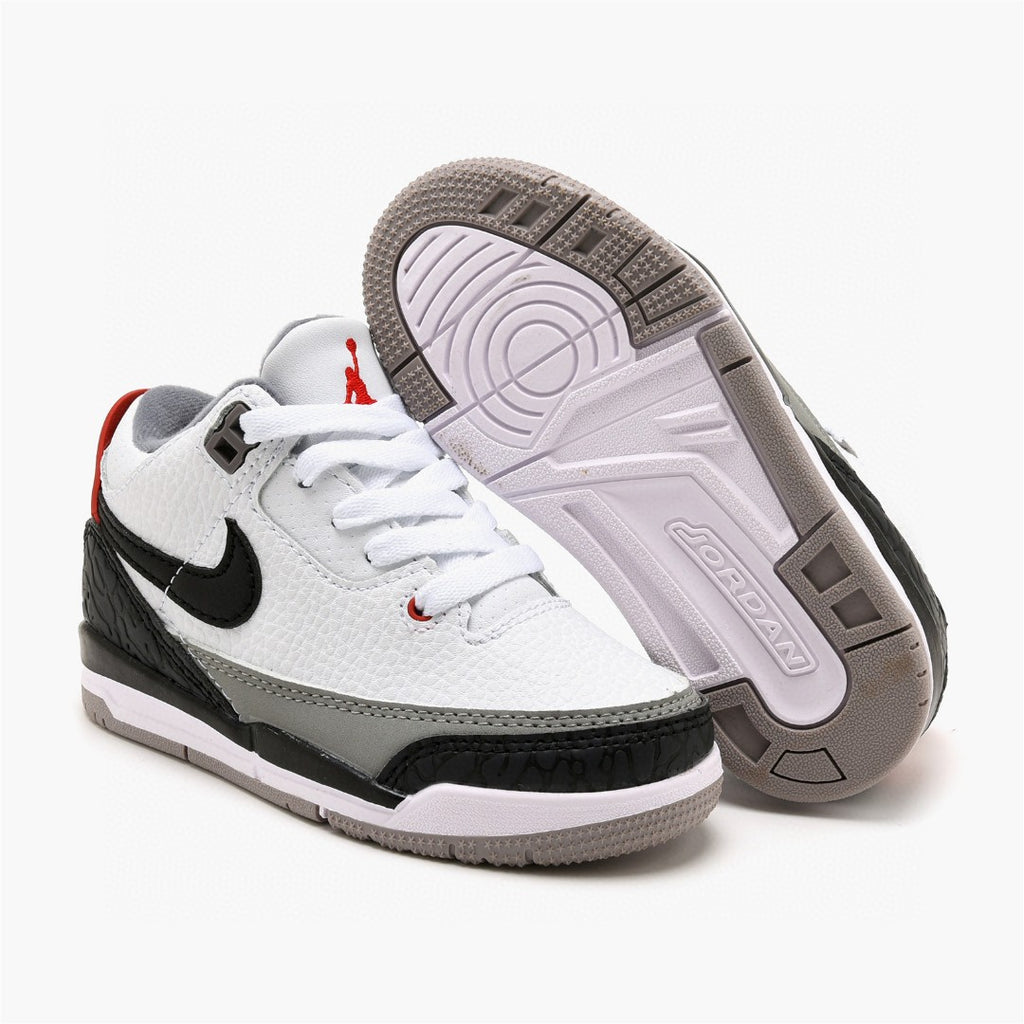 Jordan AJ3 children's shoes" white, black"