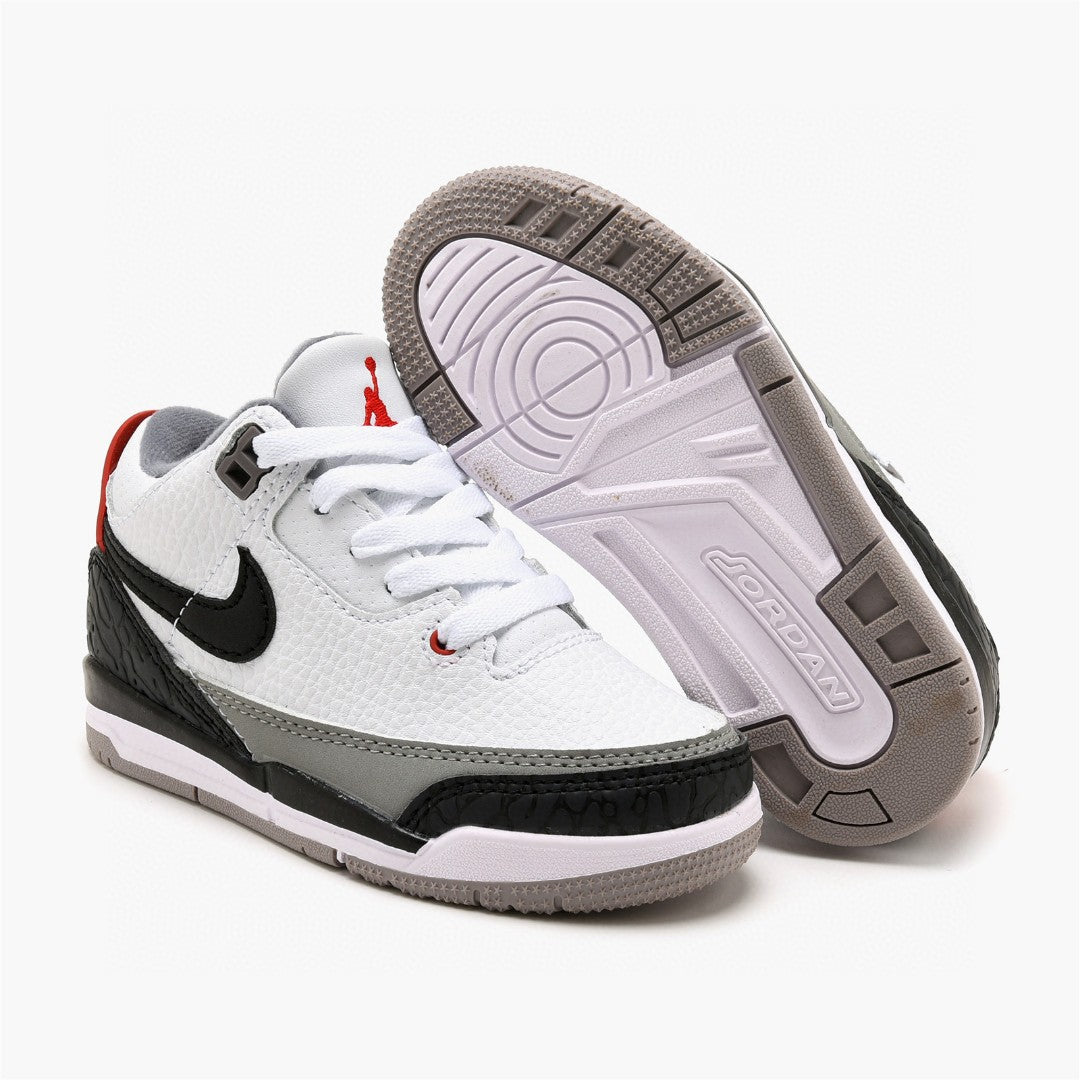 Jordan AJ3 children's shoes" white, black"
