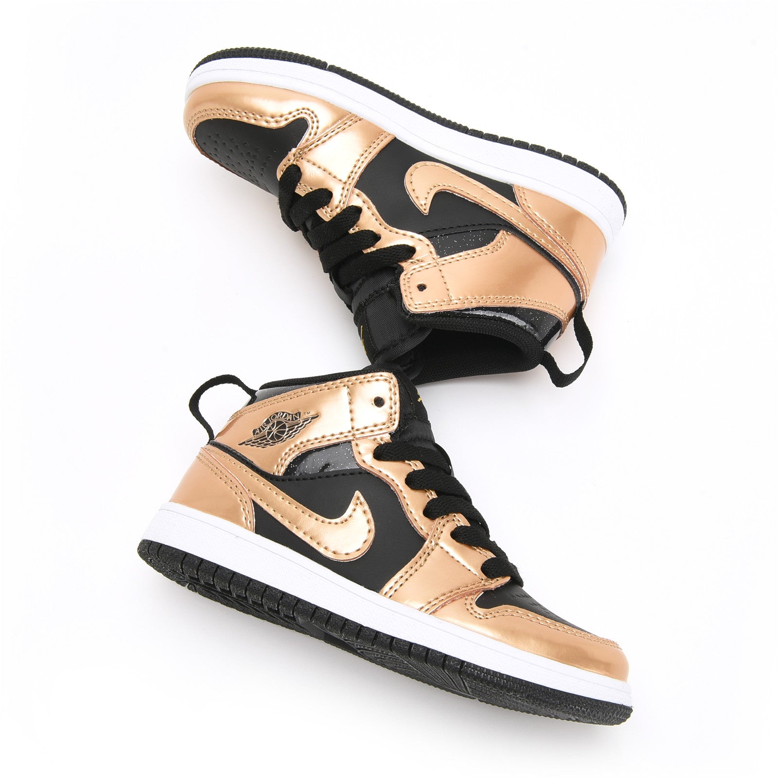 AJ-127" black and metallic gold"