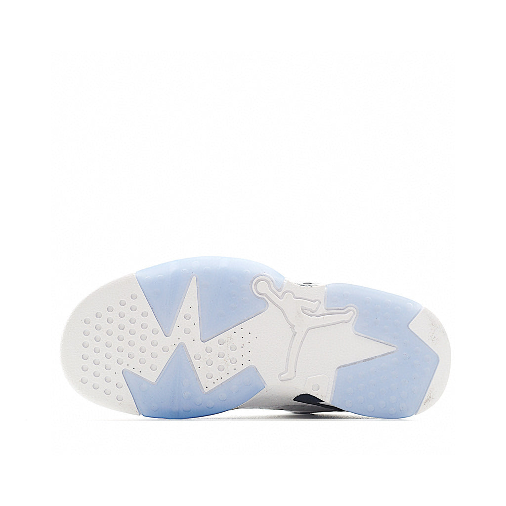 Joe 6 Air Cushion Basketball Shoes for Kids" white, blue"