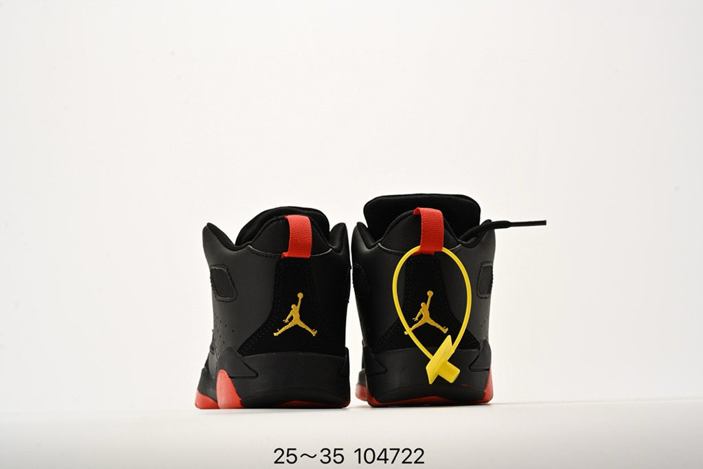 Jordan Fltclb91 series basketball shoes" black, red"
