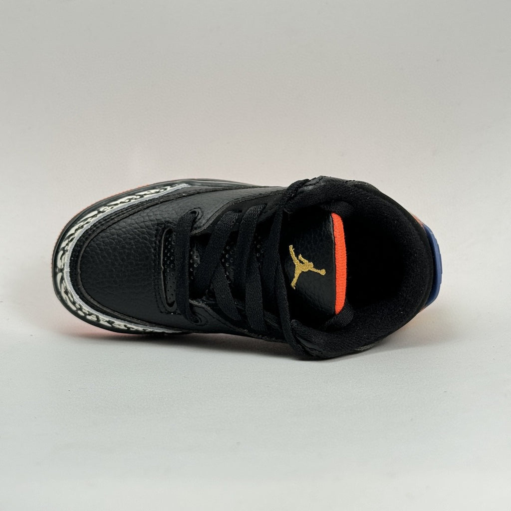 Jordan 3 children's shoes" black, orange"