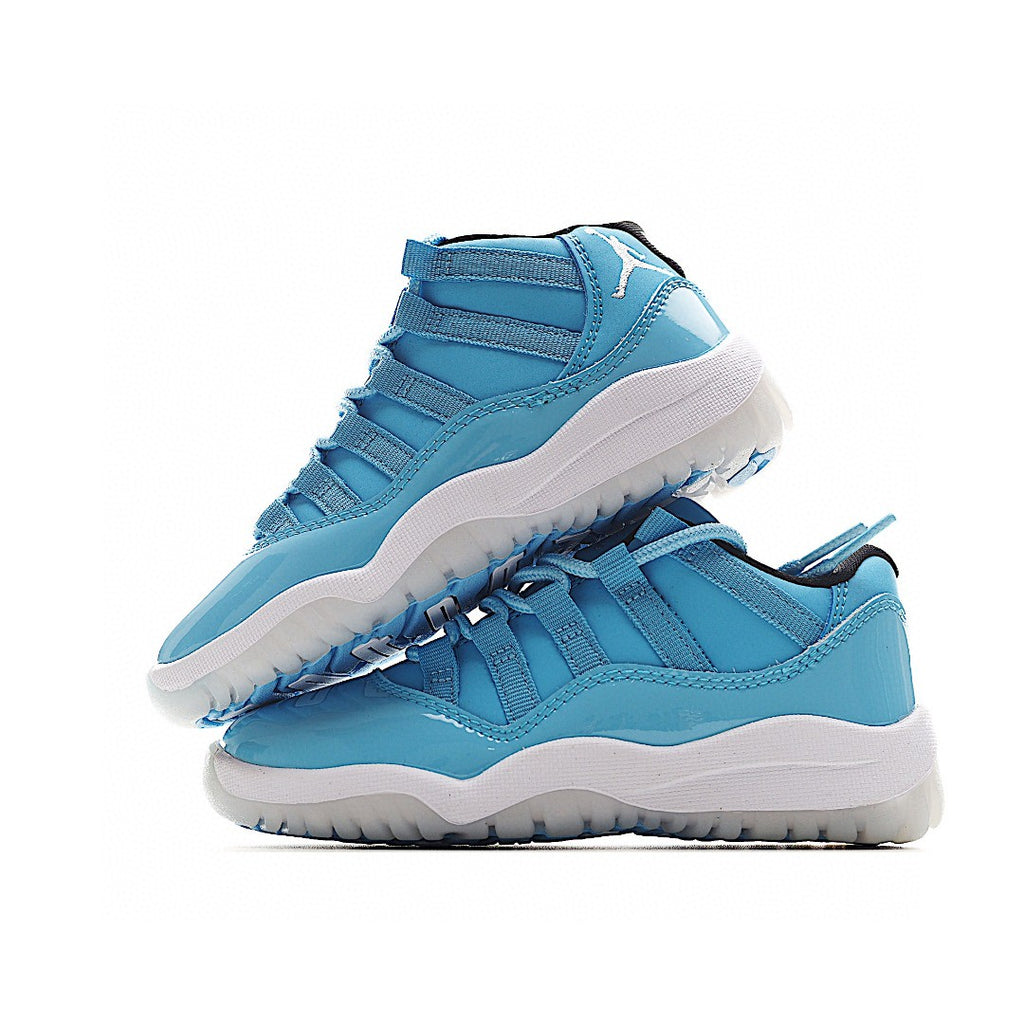 The classic AJ11 is back, mid-top" blue"