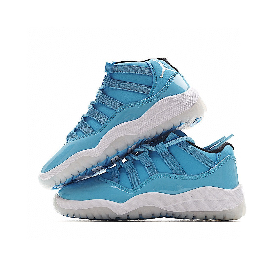 The classic AJ11 is back, mid-top" blue"