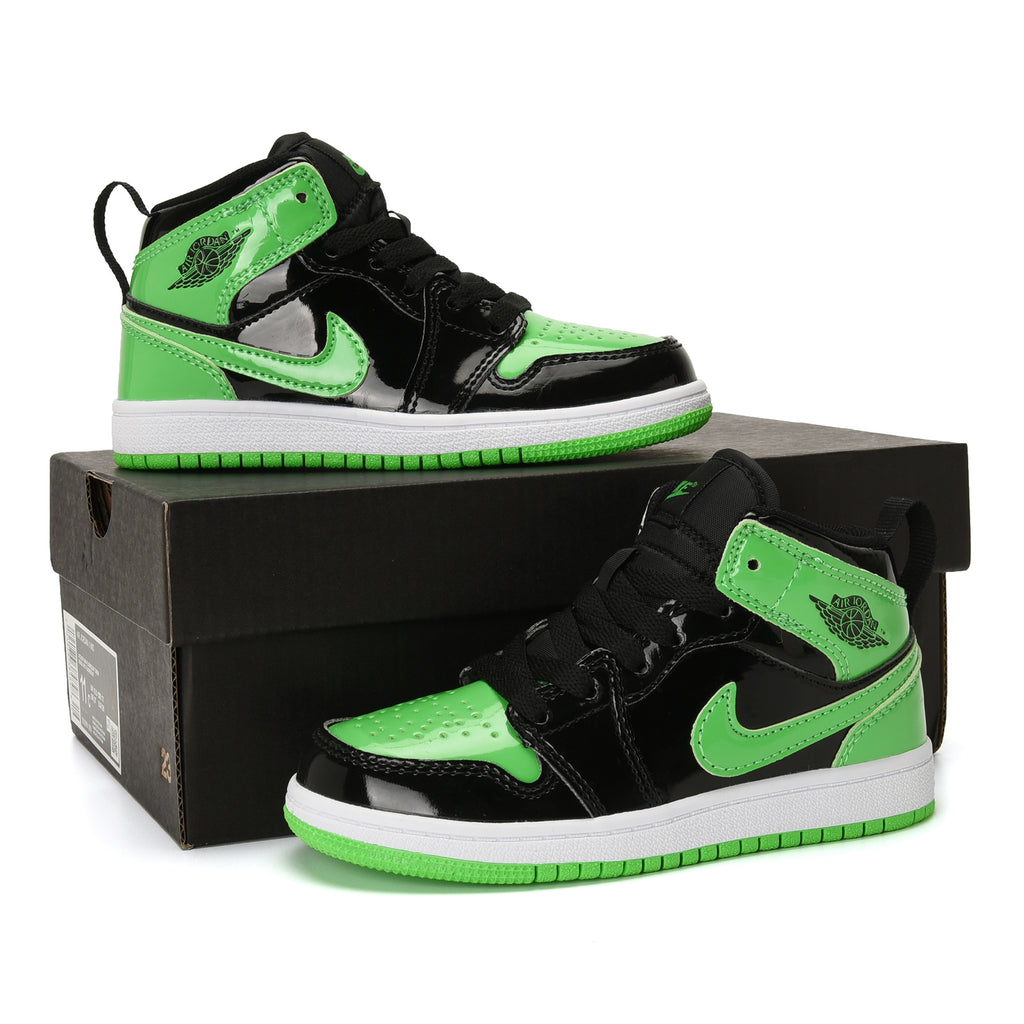 AJ-112" black, green"