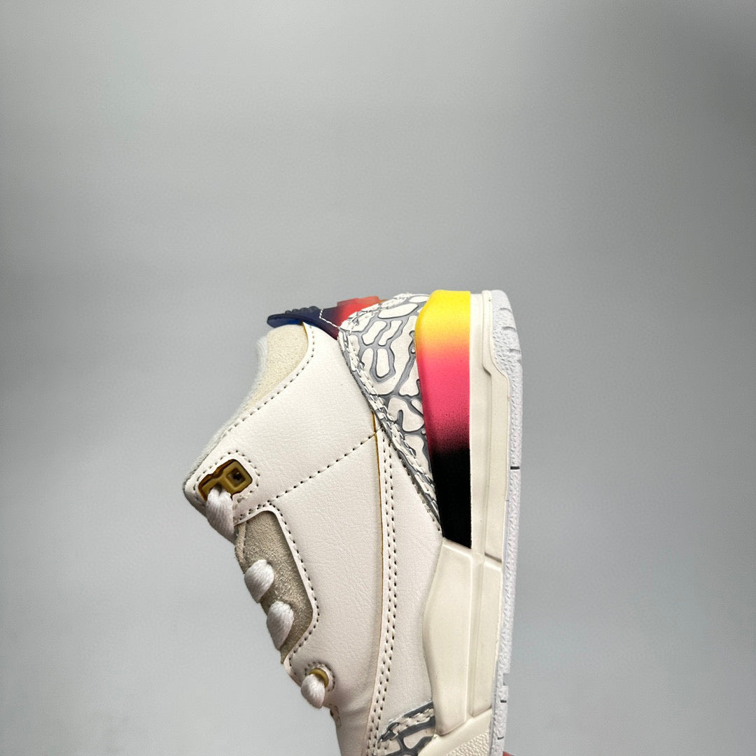 Jordan 3 children's shoes" cream"