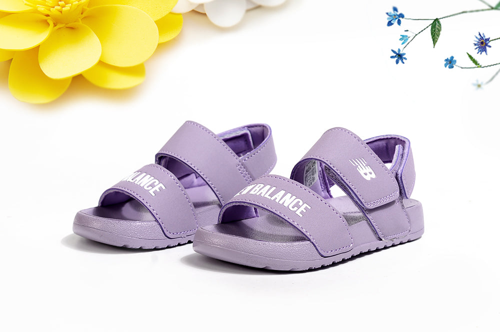 NB double bar sandals " Purple"