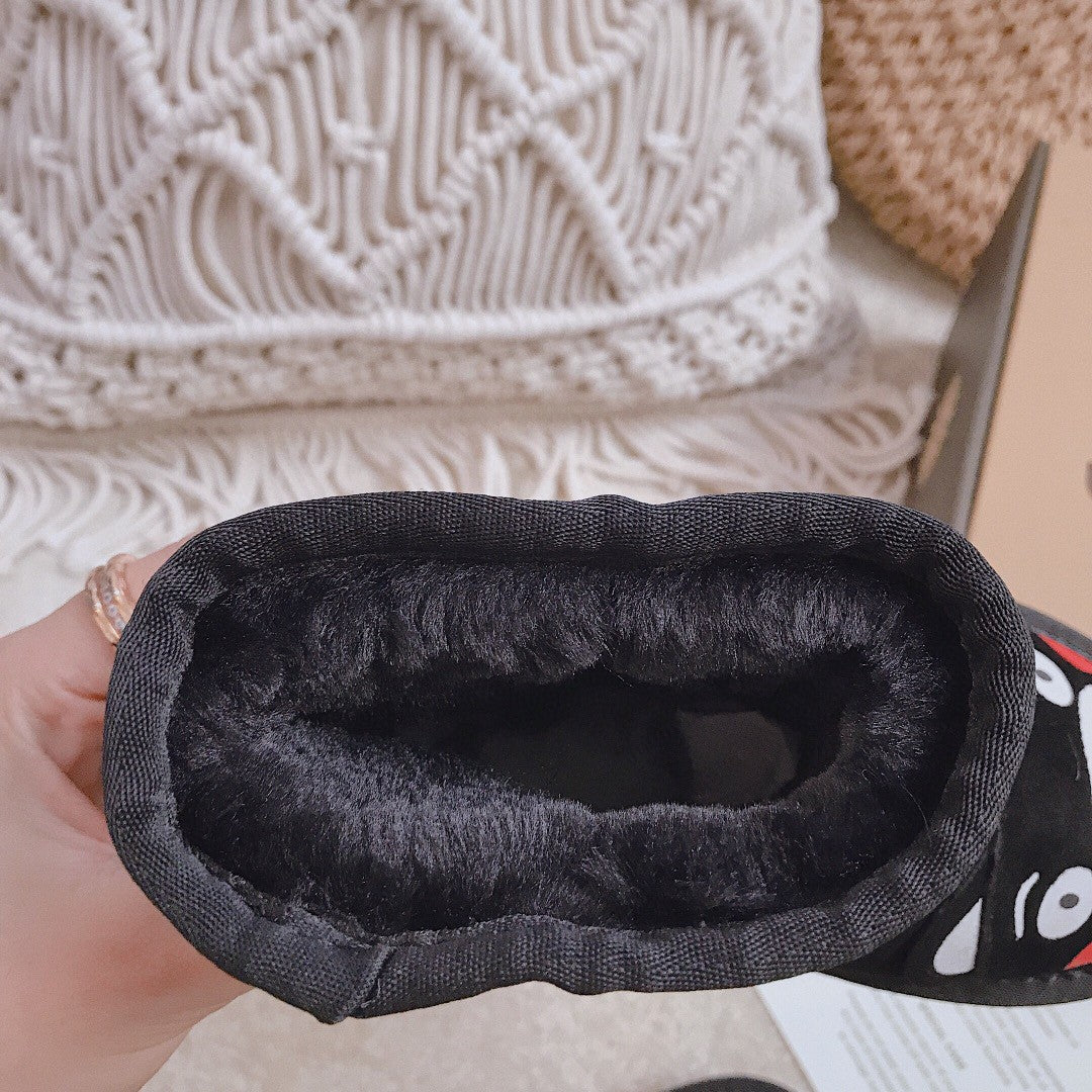 UGG children's shoes cartoon series" black"